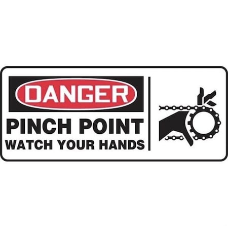Accuform OSHA DANGER SAFETY SIGN DO NOT WALK MEQM033VP MEQM033VP